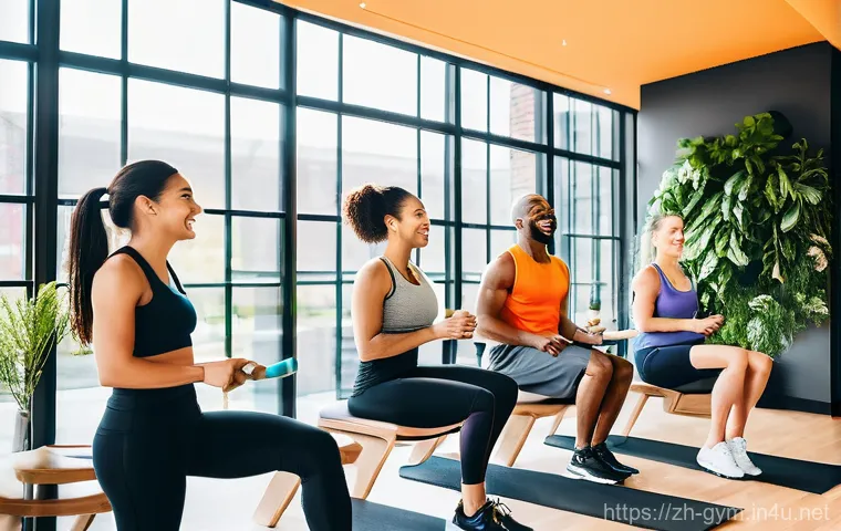 피트니스 경영사로서 고객 유지율 높이는 법 - Prompt 1: The Vibrant "Third Space" Gym Community**