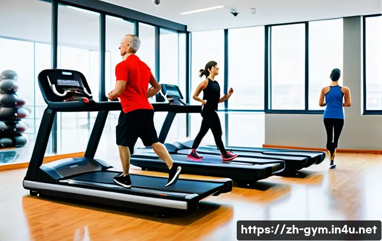 피트니스 경영사로서 타겟 고객 분석 방법 - A modern gym interior bustling with diverse clients engaged in different workout routines: young adu...
